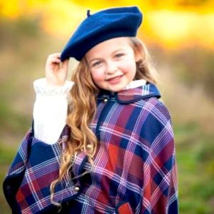 Janie and Jack Wool Navy Beret Size 0-6 Months